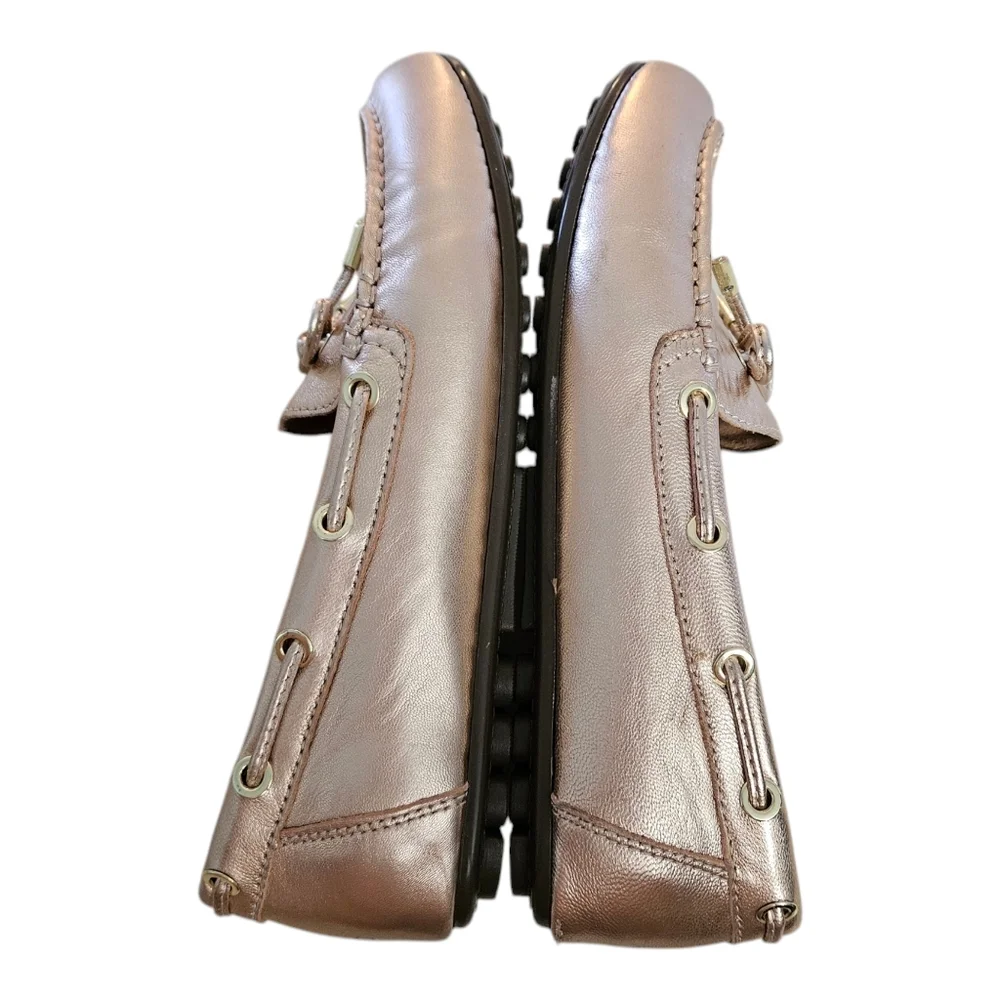 Vionic Virginia Metallic Loafer Rose Gold Women's 6.5